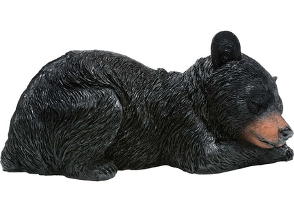 BLACK FOREST DECOR Sweet Dreams Bear Sculpture 11.5" Wx6 Dx5.5 H