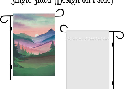 Personalized Camper Garden Flag for Campsite, Custom Outdoor Camping Decoration Sign, Unique Yard Decor for RV Travel Trailer, Motorhome, Tent, Camping Enthusiasts (Solid Fifth Wheel Camper)