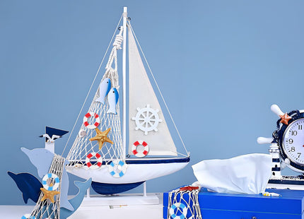 BESTOYARD 50Pcs Miniature Resin Nautical Life Ring