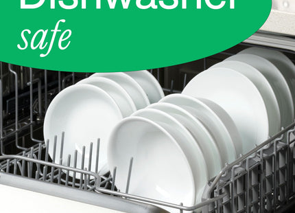 Corelle 18-Piece Dinnerware Set Service for 6, Lightweight Round Plates and Bowls Set, Vitrelle Triple Layer Glass, Chip Resistant, Microwave and Dishwasher Safe, Nautical Stripes