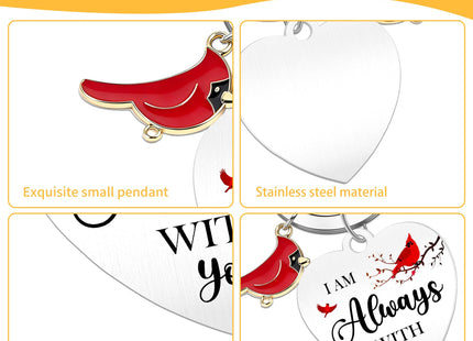 EoBeCy Cardinal Memorial Keychain