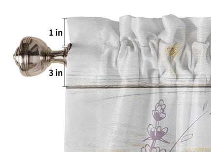 Sea Turtle Valances - Nautical Shark & Marine Life Designs, Coastal Kitchen & Bathroom Window Curtains, 60x18 Short Cafe Curtains