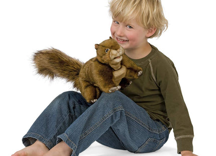 Folkmanis Red Squirrel Hand Puppet, 1 ea