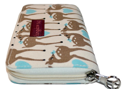 bungalow 360 Zip Around Wallet (DEER)