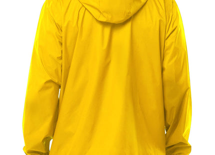 Outdoor Ventures Men's Rain Jacket Waterproof Lightweight Packable Rain Shell Raincoat with Hood for Golf Hiking Travel