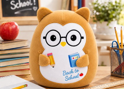 Owl Stuffed Animal,Back to School Stuffed Animal - Owl Classroom Plushies