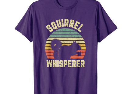 Squirrel T Shirt Squirrel Whisperer Lover Retro Tshirt T-Shirt