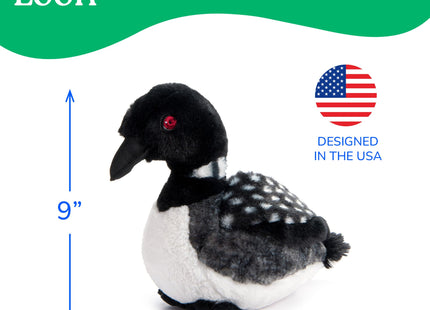 The Petting Zoo Loon Stuffed Animal Plushie, Kids Gifts, 12 in