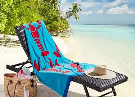 Member's Mark Adult Beach Towel 40" x 72" (Sea Lobster)