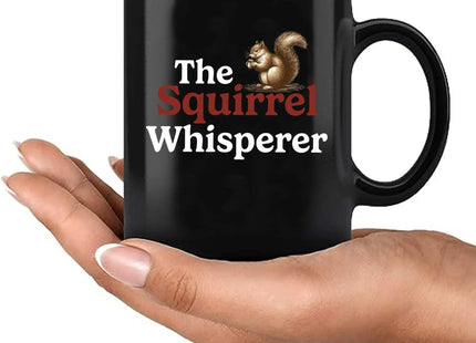 Panvola Squirrel Whisperer Squirrel Whisperer Mug 11oz Black
