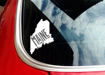 Nudge Printing United States of America Car Decals (Maine)