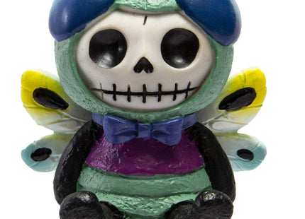 Furrybones Summit Collection Dragonfly Tombo Figurine Decorative Signature Skeleton in Colorful Dragonfly with Cute Wing