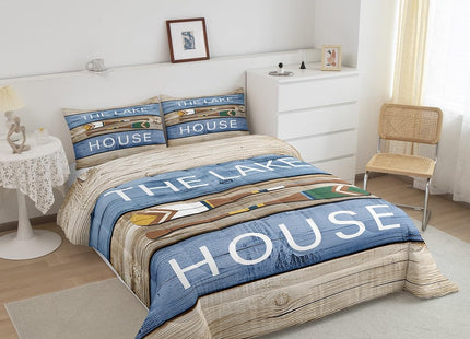 Feelyou Lake House Bedding Set Boys Girls Full Size