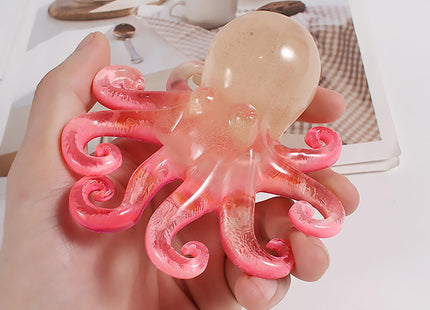 Octopus Resin Casting Mold - Animal Candle Mold for Home Decor & Candle Making