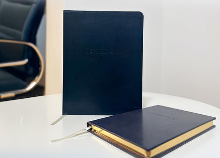 Gallery Leather Journal - Crafted in Maine, USA - Softcover, For Men and Women, For Writing, Work & Travel, 192 Lined Pages - A Safe Space for Your Thoughts - Acadia Tan, 8x5.5, Desk Lined