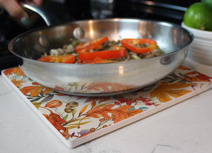 Thirstystone Autumn Colors Decorative Heat Tolerant Stone Trivet