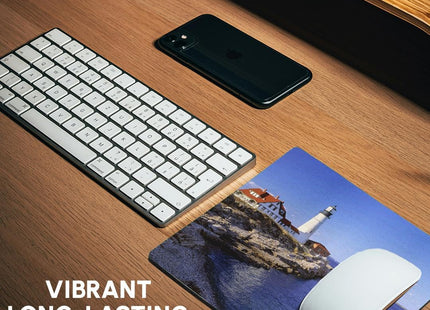 3dRose LLC 8 x 8 x 0.25 Inches Mouse Pad, Maine Portland Head Lighthouse RIC Ergenbright (mp_90758_1)