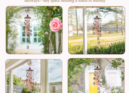 35 Inch Owl Wind Chimes for Outside,Unique Gift for Owl Lovers