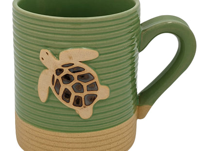 Happiness Comes in Waves Sea Turtle Mug