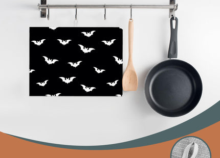 UIUPRO Beach Seashell Starfish Dish Drying Mat for Kitchen Counter Decor, Dish Drying Rack Pad Absorbent Reversible Microfiber for Coffee Tableware Sink Countertop 18x24 Inch
