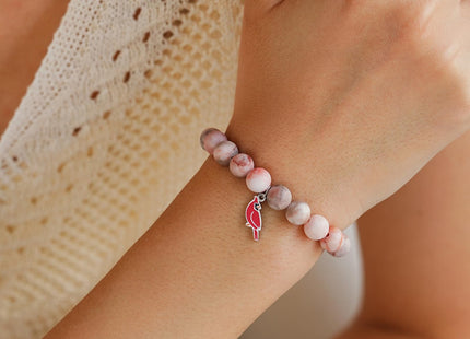 Dabem Cardinal Gifts for Women's Cardinal Christmas Ornaments Bracelet Deco Stocking Stuffers