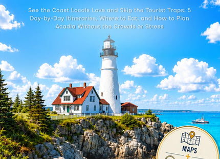 Maine Travel Guide: See the Coast Locals Love and Skip the Tourist Traps: 5 Day-by-Day Itineraries, Where to Eat, and How to Plan Acadia Without the Crowds or Stress (2026 - 2027)