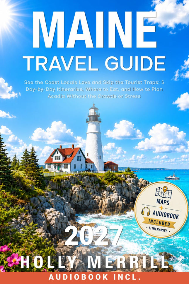 Maine Travel Guide: See the Coast Locals Love and Skip the Tourist Traps: 5 Day-by-Day Itineraries, Where to Eat, and How to Plan Acadia Without the Crowds or Stress (2026 - 2027)