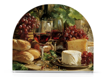 Xmycdz Autumn Wine Napkin Holder for Table Chees Acrylic Tissue Dispenser