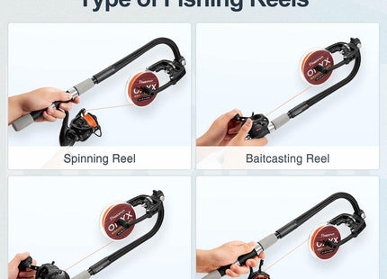 Piscifun Fishing Line Spooler, Portable Winder for Fishing Reels