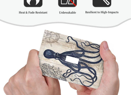 Ocean Theme Sea Animal Octopus Single Toggle Light Switch Cover Decorative 1 Gang Wall Plate Electrical Switchplate Faceplate for Bathroom Kitchen Home Decor