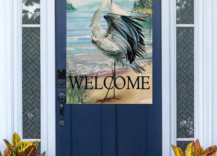 Furiaz Welcome Spring Summer Seabird Coastal Beach Large Decorative House