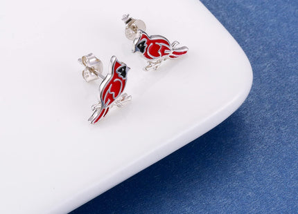 MANBU Sterling Silver Cardinal Jewelry for Women
