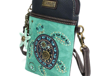 Chala Dazzled Sea Turtle Cellphone Crossbody Handbag - Turtle Lovers