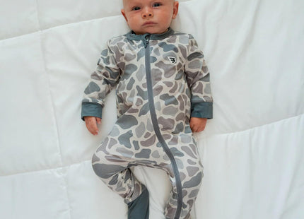 Burlebo Baby Zip Up - Classic Deer Camo