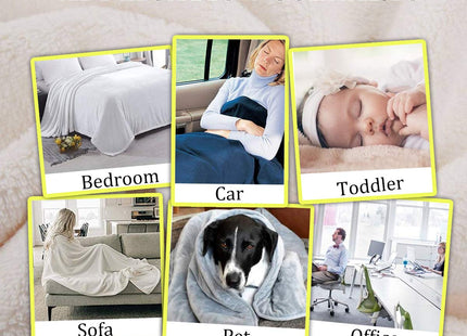 Carwayii Otter Blanket Sea Otter Gifts for Women Men Kids Plush Throws