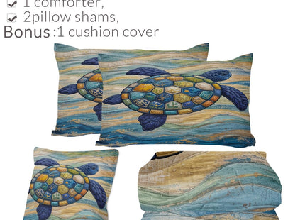 Sleepwish Ocean Comforter Twin Sea Turtle Comforter Set Twin