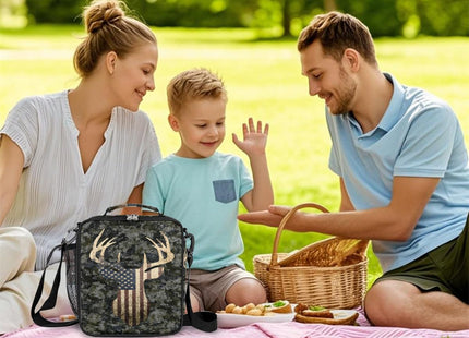 Pardick Deer Lunch Box for Kids Boys, School Reusable Insulated Lunch Bag