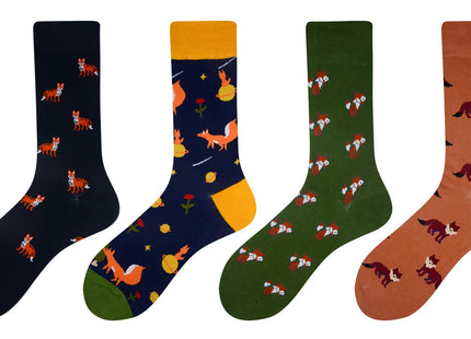 Mens Fox Socks Funny Fox Gifts Socks Clothign Apparel Pajamas for Men
