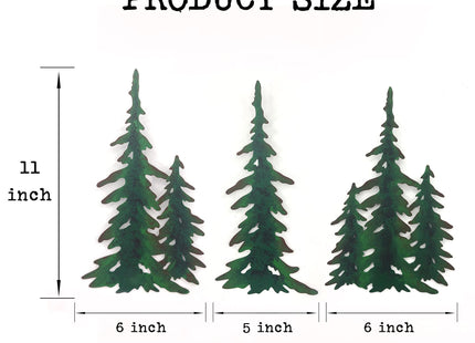 Pine Decoration Pine Metal Wall Art Outdoor Metal Wall Art Tree Wall Art