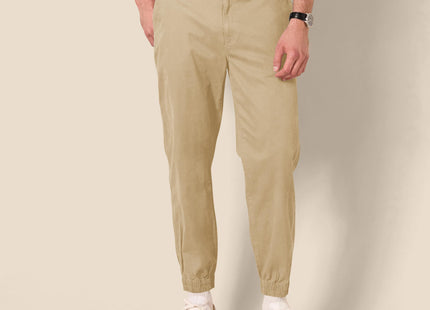 Amazon Essentials Men's Straight-Fit Jogger Pant, Khaki Brown, Large