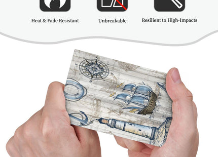 Spshian Decorative Switch Plate Covers Rustic Nautical Sailboat 1 Gang Light Switch Cover No Device Outlet Wall Plate Blank Switchplate Electrical Faceplate for Farmhouse Bathroom Bedroom Home Decor
