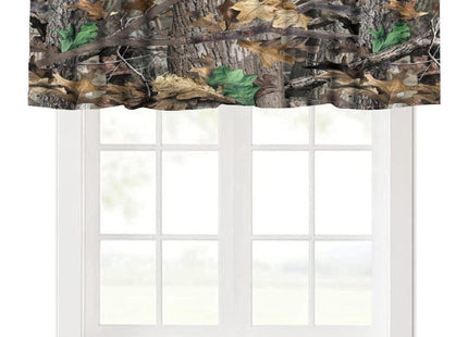 Yearn Jear Red Forest Valance Curtains Nature Scenery Art Valance for Bedroom, Kitchen, Bathroom, Living Room, Dining Room Windows 54X18 Inches