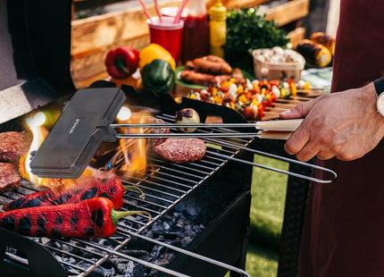 Large Sandwich Baking Tray, Interchangeable Handle Campfire Pie Maker