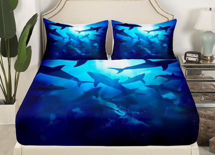 Feelyou Dolphin Ocean Sheet Set Kids Boys Twin