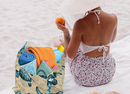 Sea Turtle Gifts Tote Bag, Cute Sea Turtle Tote Bag Reusable Shopping