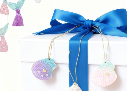 LJY 36 Hanging Resin Coastal Ornaments, 5 Shapes, Multicolor
