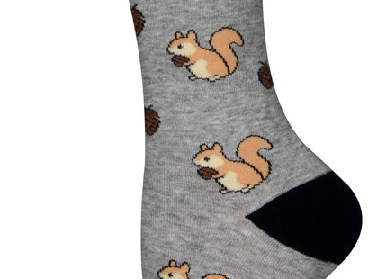Womens Squirrel Socks Squirrel Gifts Novelty Socks Slippers for Women Girls