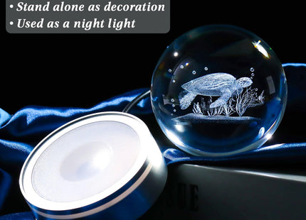 Movdyka Sea Turtle Gifts for Women Men 3D Sea Turtle Decor Statue