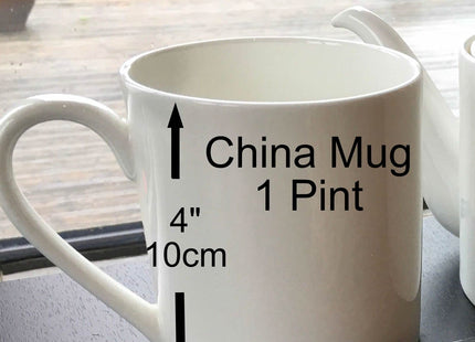 Dreamair 1 Pint Fine Bone China Mug Puffin