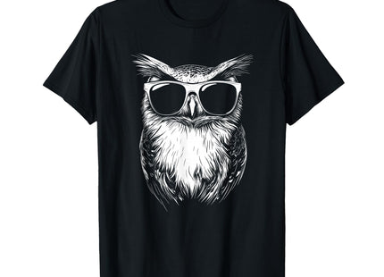 Owl Sunglasses Graphic T-Shirt